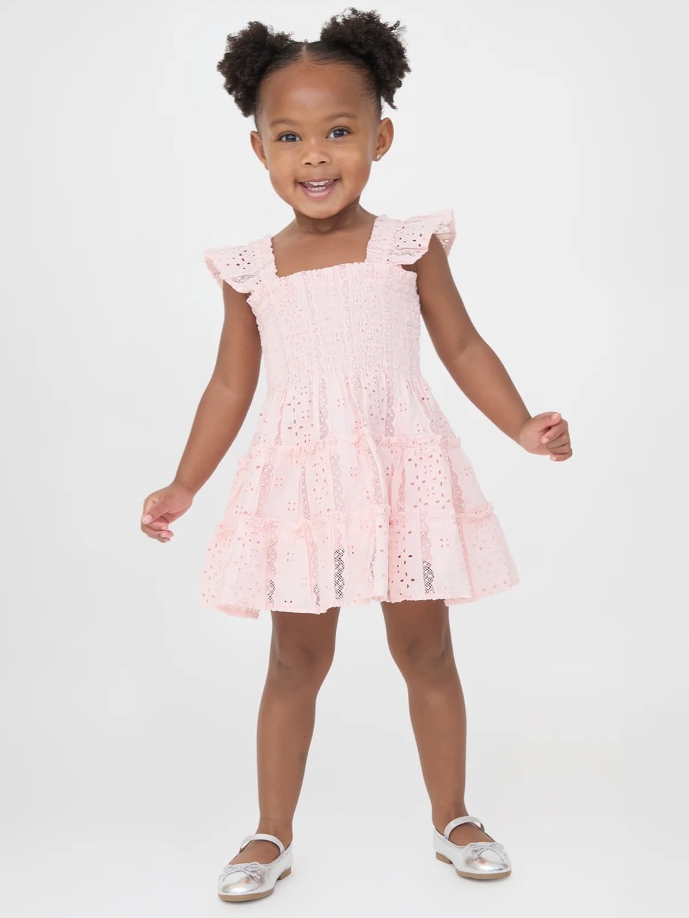 Hill House Kids Pink Tiny Nap Dress Size 2/3Y